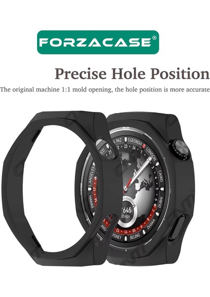 Huawei Watch Gt5 Pro 42MM ile Uyumlu Önü Kapalı Ekran Korumalı Silikon Kılıf - FC010 modelleri