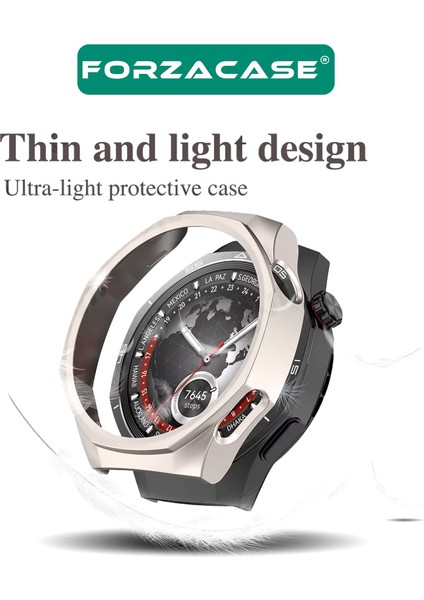 Huawei Watch Gt5 Pro 42MM ile Uyumlu Önü Kapalı Ekran Korumalı Silikon Kılıf - FC010 indirimleri