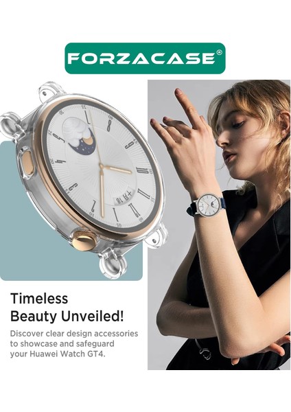 Huawei Watch Gt5 41MM ile Uyumlu Önü Kapalı Ekran Korumalı Silikon Kılıf - FC010 fiyatları