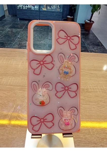 Xiaomi Redmi Note 10S Uyumlu Kabartma Figürlü Darbe Korumalı Kapak Renkli Kılıf