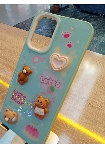 Xiaomi Redmi Note 10S Uyumlu Kabartma Figürlü Darbe Korumalı Kapak Renkli Kılıf modelleri