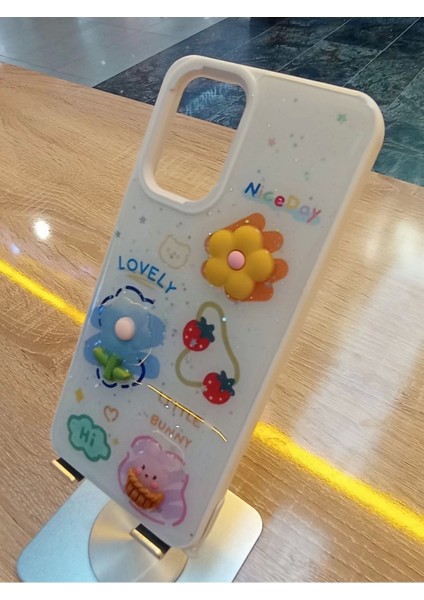 Xiaomi Redmi Note 10S Uyumlu Kabartma Figürlü Darbe Korumalı Kapak Renkli Kılıf modelleri