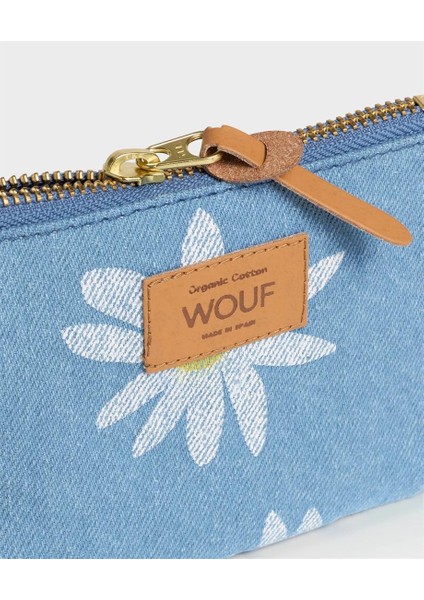 Clutch, El Çantası Small Pouch Denim Drew