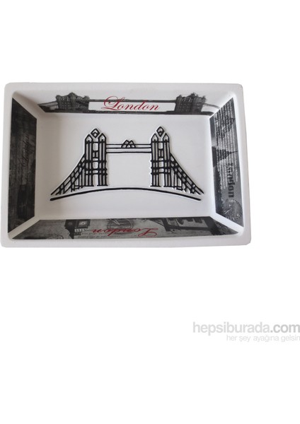 Şehir Simgeli ( Londra ) Poliresin Sabunluk