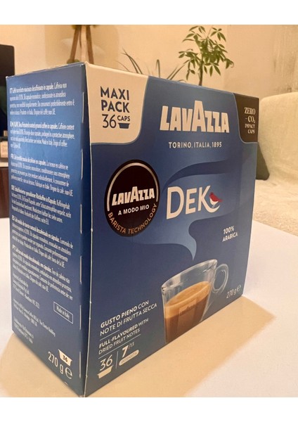 A Modo Mio Uyumlu Dek Kapsül Kahve 36'lı