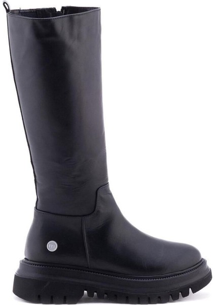 D24KC-2025 Kadın Deri Çizme