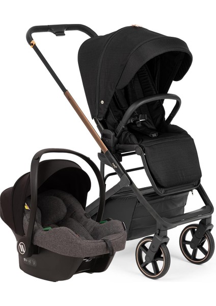 Neo Big Grey Cosmo Travel Sistem Bebek Arabası Black Gold