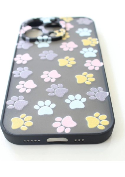 Apple iPhone 14 Pro Uyumlu Kamera Korumalı Yavru Kediler Pati Kılıf Tuşları Renkli Hux Kapak fiyatları