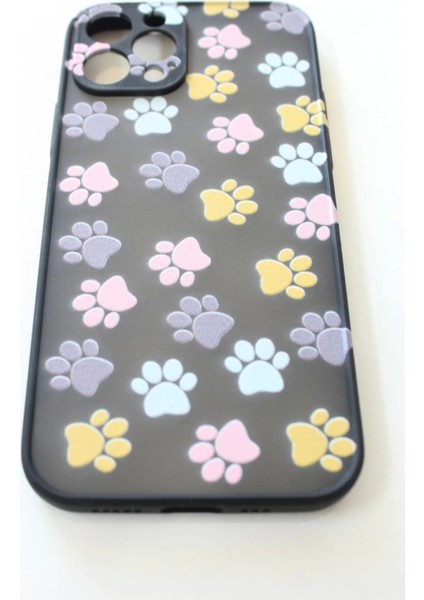 Apple iPhone 12 Pro Uyumlu Kamera Korumalı Yavru Kediler Pati Kılıf Tuşları Renkli Hux Kapak fiyatları