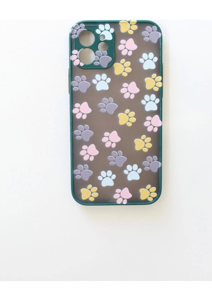 Apple iPhone 12 Uyumlu Kamera Korumalı Yavru Kediler Pati Kılıf Tuşları Renkli Hux Kapak fiyatları
