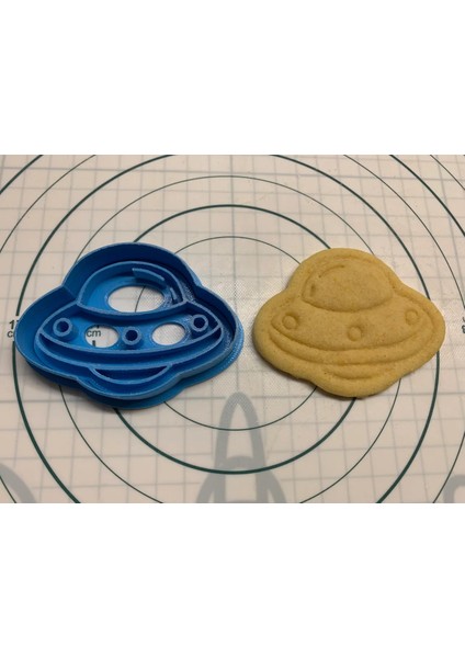 Ufo Uzaylı Kurabiye Kalıbı