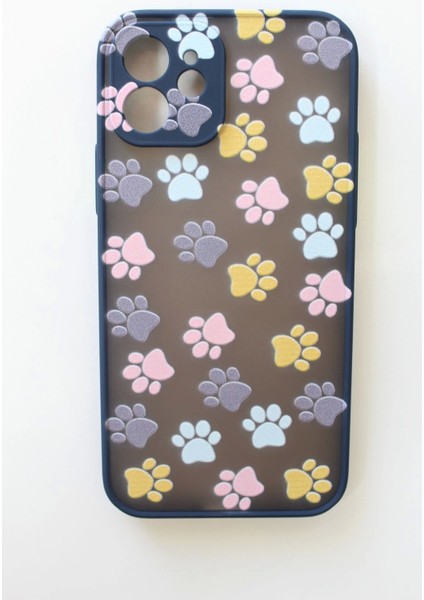 Apple iPhone 12 Uyumlu Kamera Korumalı Yavru Kediler Pati Kılıf Tuşları Renkli Hux Kapak fiyatları