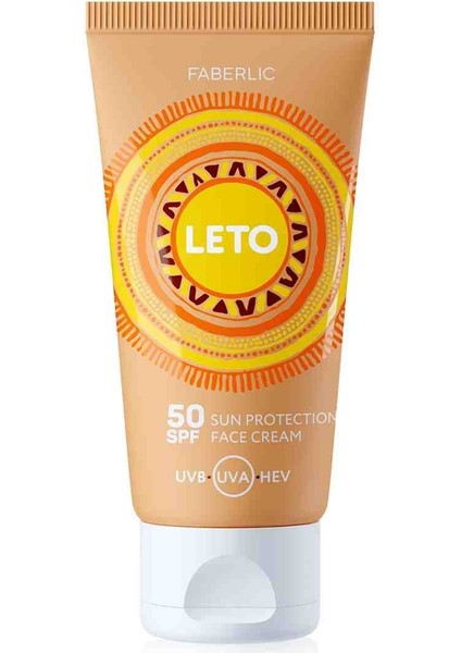 Leto Güneş Yüz Kremi, Spf 50