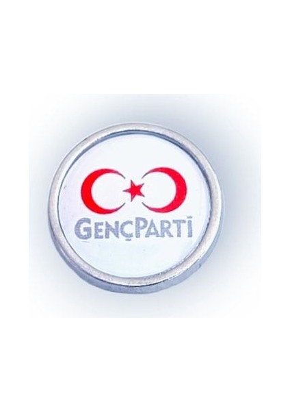 Genç Parti Damla Mineli Yaka Rozeti