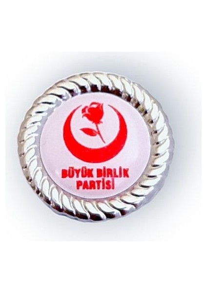 Büyük Birlik Partisi Damla Mine Yaka Rozeti
