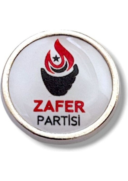 Zafer Partisi Yaka Rozeti Damla Mineli