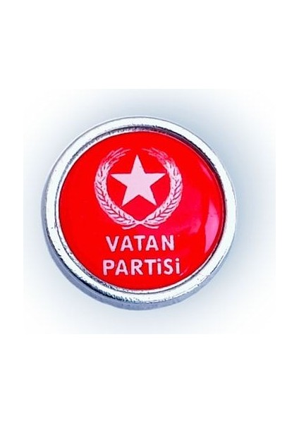 Vatan Partisi Damla Mineli Yaka Rozeti