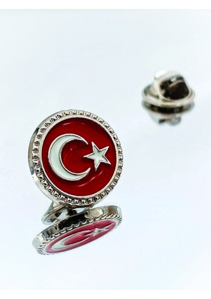 Türkiye Mine Boyalı Yaka Rozeti