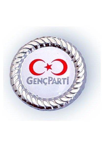 Genç Parti Damla Mine Yaka Rozeti
