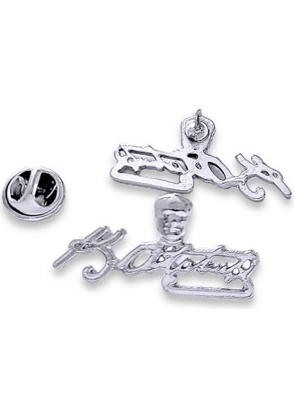 Atatürk Imza Rozet 50 Adet Toptan