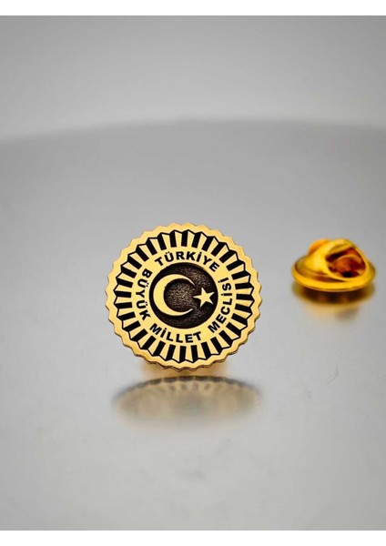 Türkiye Büyük Millet Meclisi Dekope Kesim Yaka Rozeti fiyatları
