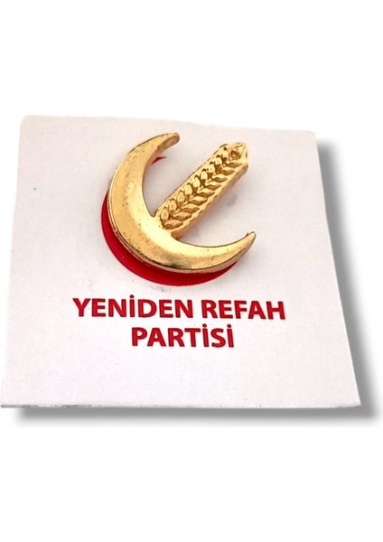 Yeniden Refah Partisi (Gold) Yaka Rozeti