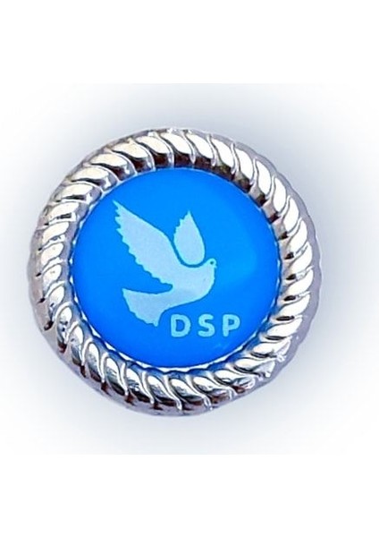 Dsp (Demokratik Sol Parti) Damla Mine Yaka Rozeti