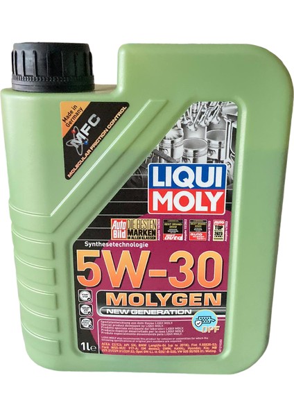 Molygen 5W-30 1 Litre Motor Yağı (Dpf'li) (Üretim Yılı:2024)