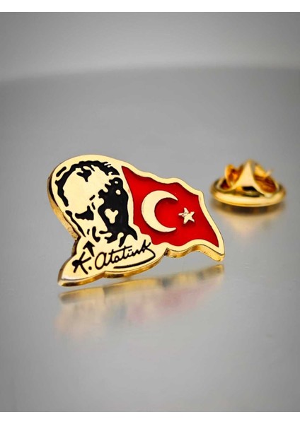 4 Lü Yaka Rozeti Silver&gold Set modelleri