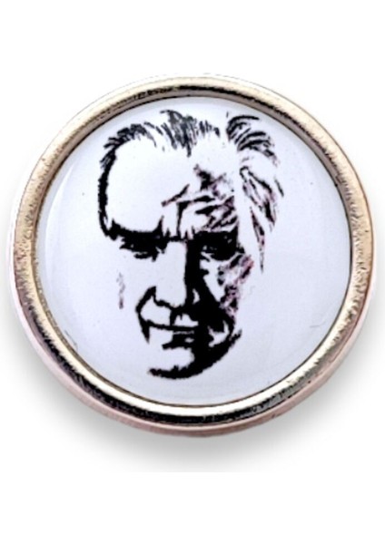 Atatürk Yaka Rozeti 2 Adet modelleri