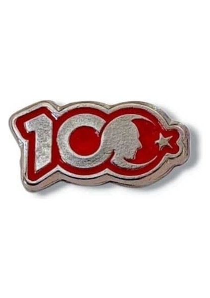 100. Yıl Atatürk Yaka Rozeti 2 Adet