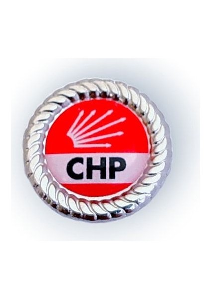 Chp (Cumhuriyet Halk Partisi) Damla Mine Yaka Rozeti