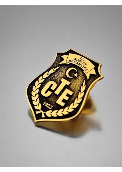 Adalet Bakanlığı Cte Yaka Rozeti modelleri