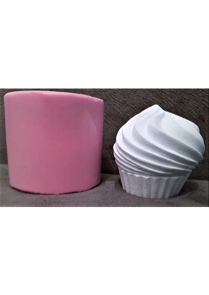 9,4cm Cupcake Silikon Kalıp K-091 fırsatları
