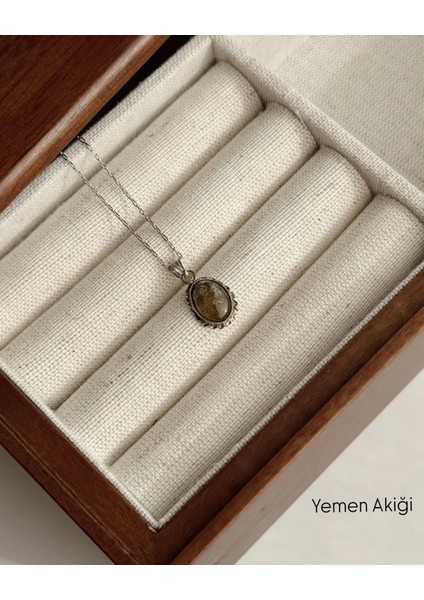 Natural Series Rodyum 925 Ayar Gümüş Kolye fiyatları