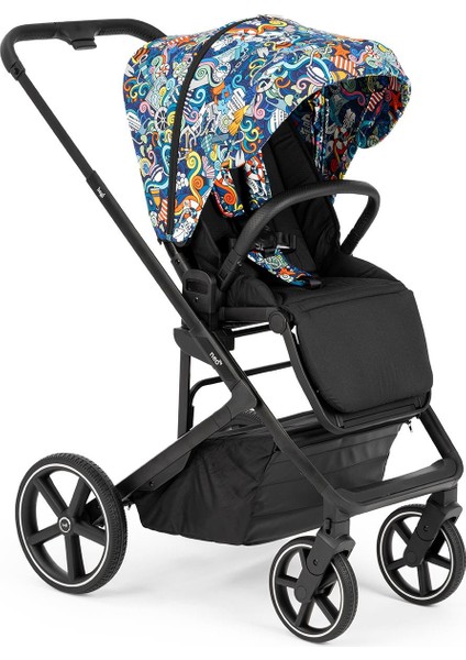 Neo Big Grey Cosmo Travel Sistem Bebek Arabası Multicolor