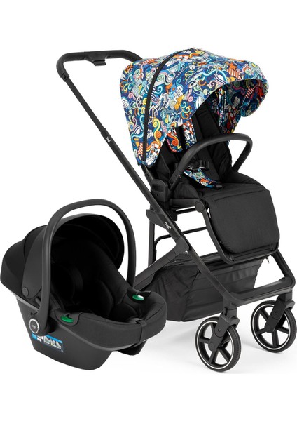 Neo Big Travel Sistem Bebek Arabası Multicolor