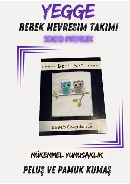 Premium %100 Pamuk Kumaş 100x135cm Yüksek Kalite Bebek ve Çocuk Nevresim Takımı modelleri