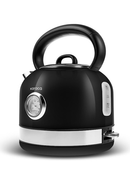 Retro 2202 Kettle Su Isıtıcısı Black 2200W