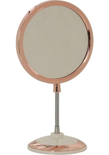 3x Büyüteçli Çift Taraflı Masaüstü Makyaj ve Tıraş Aynası – Ayarlanabilir Profesyonel Yuvarlak Ayna fiyatları
