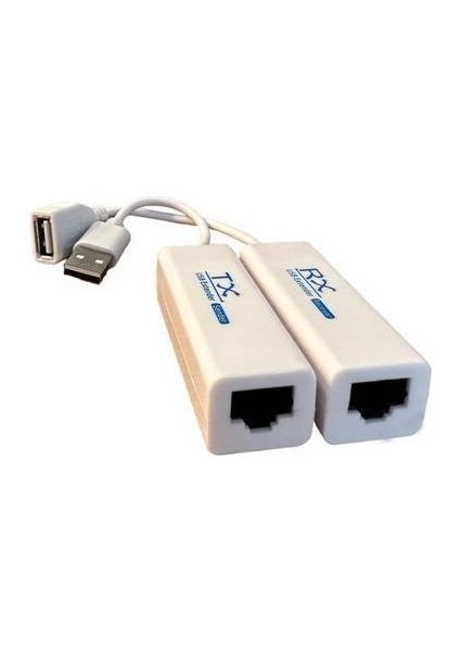 USB RJ45 Extender Cat6 ile USB Uzatma Cat5 USB Uzatma