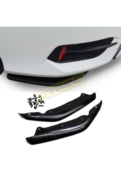 Honda Civic Fc5 Uyumlu Arka Tampon Altı Flap 2016-2019 modelleri