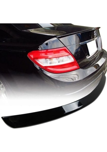 Mercedes C Serisi W204 Bagaj Üstü Piano Black Spoiler