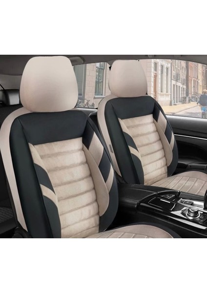 Volvo XC90 Koltuk Kılıfı Zebra Bej