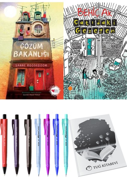 Çatıdaki Gezegen ve Çözüm Bakanlığı 2'li Set + Hediyeli