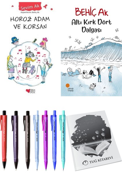 Altı Kırk Dört Dalgası ve Horoz Adam ve Korsan 2'li Set + Hediyeli