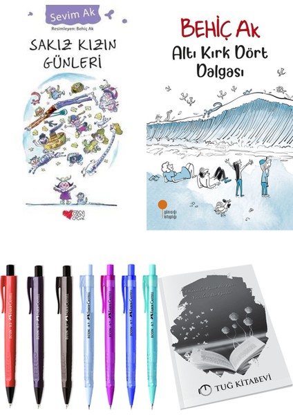 Altı Kırk Dört Dalgası ve Sakız Kızın Günleri 2'li Set + Hediyeli