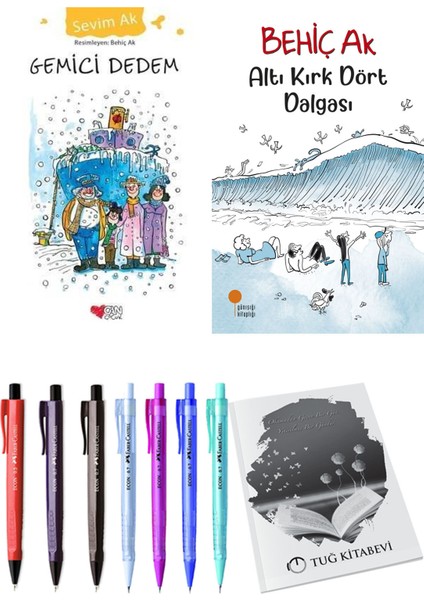 Altı Kırk Dört Dalgası ve Gemici Dedem 2'li Set + Hediyeli