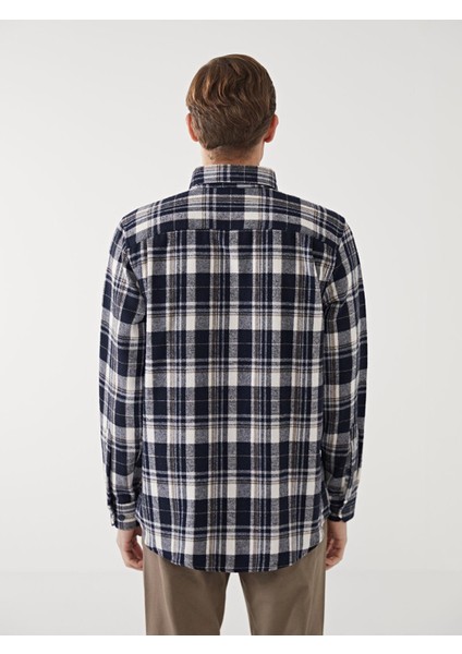Lcwaıkıkı Classic Regular Fit Uzun Kollu Ekose Gabardin Erkek Gömlek fırsatları