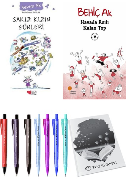 Havada Asılı Kalan Top ve Sakız Kızın Günleri 2'li Set + Hediyeli